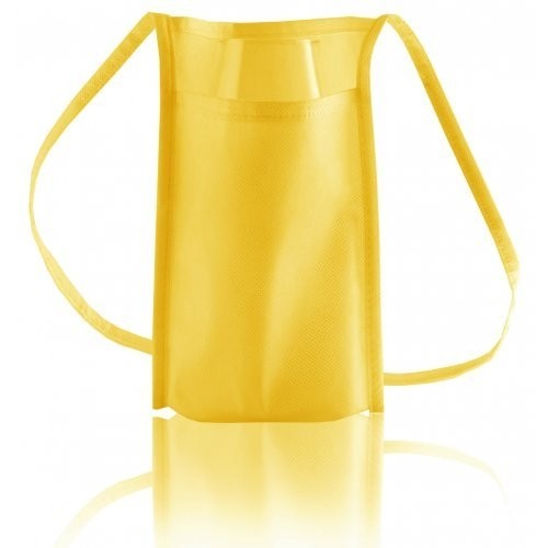 Portabicchiere da collo in TNT soffietto – 0.36 Euro Cad. - Giallo - 200 Pz