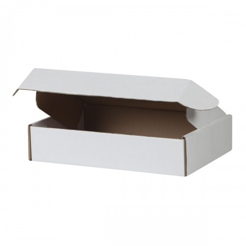 Scatola ad incastro con coperchio 350x230x75 mm Bianca