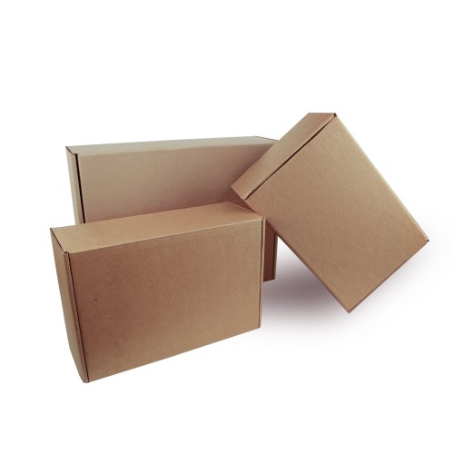 SCATOLE AUTOMONTANTI AVANA PER SPEDIZIONE - 29x29x6 - 50 PZ.