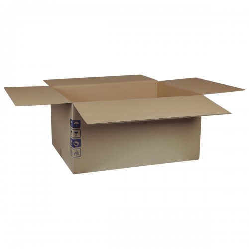 Scatola per spedizioni 800x600x400 mm Avana