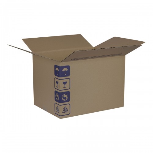 Scatola per tipografie regolabile in altezza 440x330x320 mm Avana