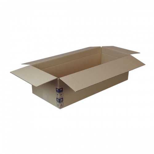 Scatola per tipografie regolabile in altezza 705x305x159/209 mm Avana