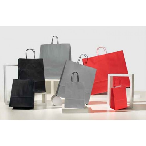 Shopper Colorati Pastello nero grigio rosso