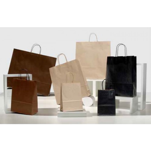Shopper Colorati Sealing marrone avorio nero