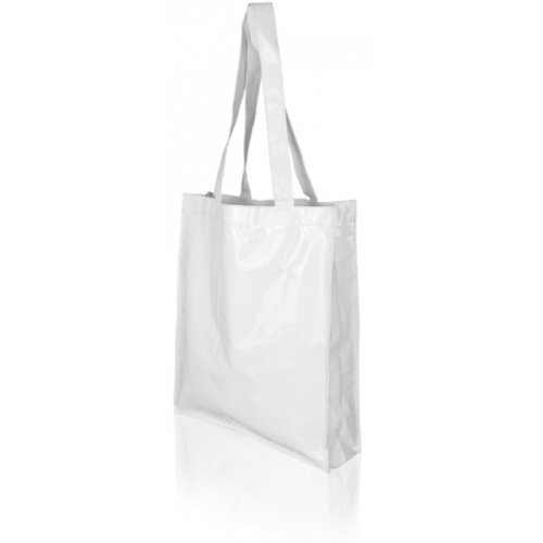 Shopper Fashion Plastificata - 3,56 Euro - 38x8x40 - Bianca - 100 Pz.
