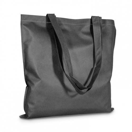 Shopper in TNT grande con manici lunghi – 0.59 Euro Cad. - 42x42 - Nera - 200 Pz.