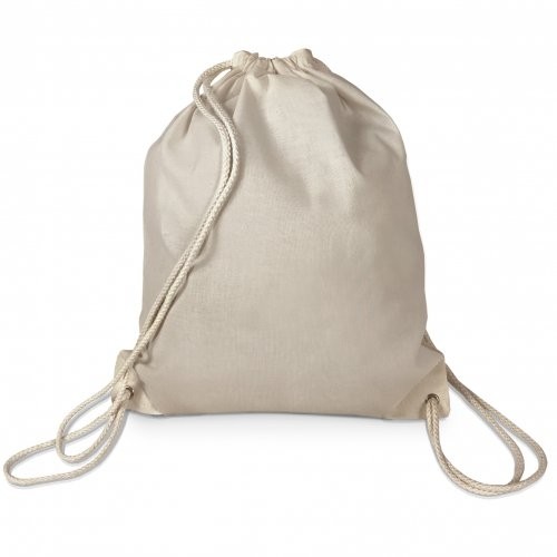 Zainetto in cotone con spallacci - 1.48 Euro Cad. - 36x46 - 200 Pz.