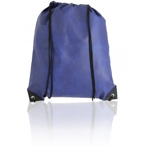 Zainetto in TNT con spallacci - 0.86 Euro Cad. - 35x41 - Blu - 200 Pz.