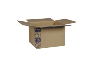 Scatola per tipografie regolabile in altezza 440x370x310 mm Avana