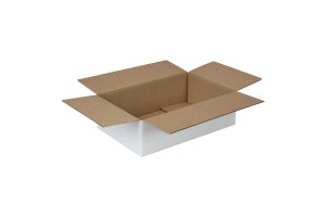 Scatola per e-commerce 395x255x119 mm Bianca