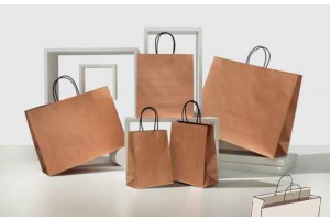 Shopper bronzo bordo risvoltato