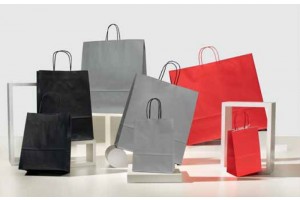 Shopper Colorati Pastello nero grigio rosso