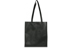 Shopper in TNT grande con manici lunghi - 0.56 Euro Cad. - 38x42 - Nera - 200 Pz.