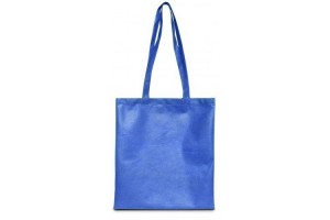 Shopper in TNT grande con manici lunghi - 0.56 Euro Cad. - 38x42 - Royal Blu - 200 Pz.