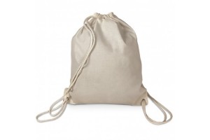 Zainetto in cotone con spallacci - 1.48 Euro Cad. - 36x46 - 200 Pz.