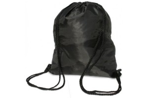 Zainetto in Poliestere con spallacci - 1.10 Euro Cad. - 35x41 - Nero - 200 Pz.