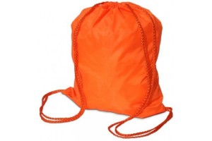Zainetto in Poliestere con spallacci - 1.10 Euro Cad. - 35x41 - Arancio - 200 Pz.
