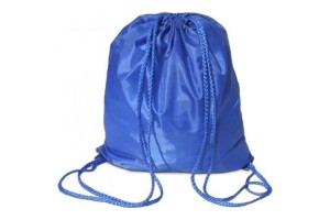 Zainetto in Poliestere con spallacci - 1.10 Euro Cad. - 35x41 - Blu Royal - 200 Pz.