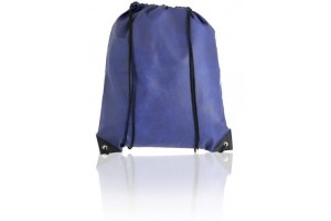 Zainetto in TNT con spallacci - 0.86 Euro Cad. - 35x41 - Blu - 200 Pz.