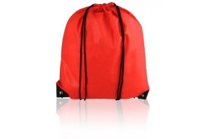 Zainetto in TNT con spallacci - 0.86 Euro Cad. - 35x41 - Rosso - 200 Pz.