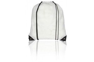 Zainetto in TNT con spallacci - 0.86 Euro Cad. - 35x41 - Bianco - 200 Pz.