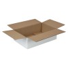 Scatola per e-commerce 395x255x119 mm Bianca