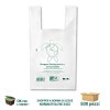 Shopper biodegradabili compostabili a canottiera