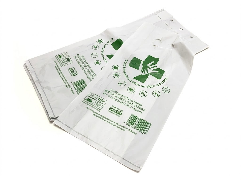 buste biodegradabili strappo