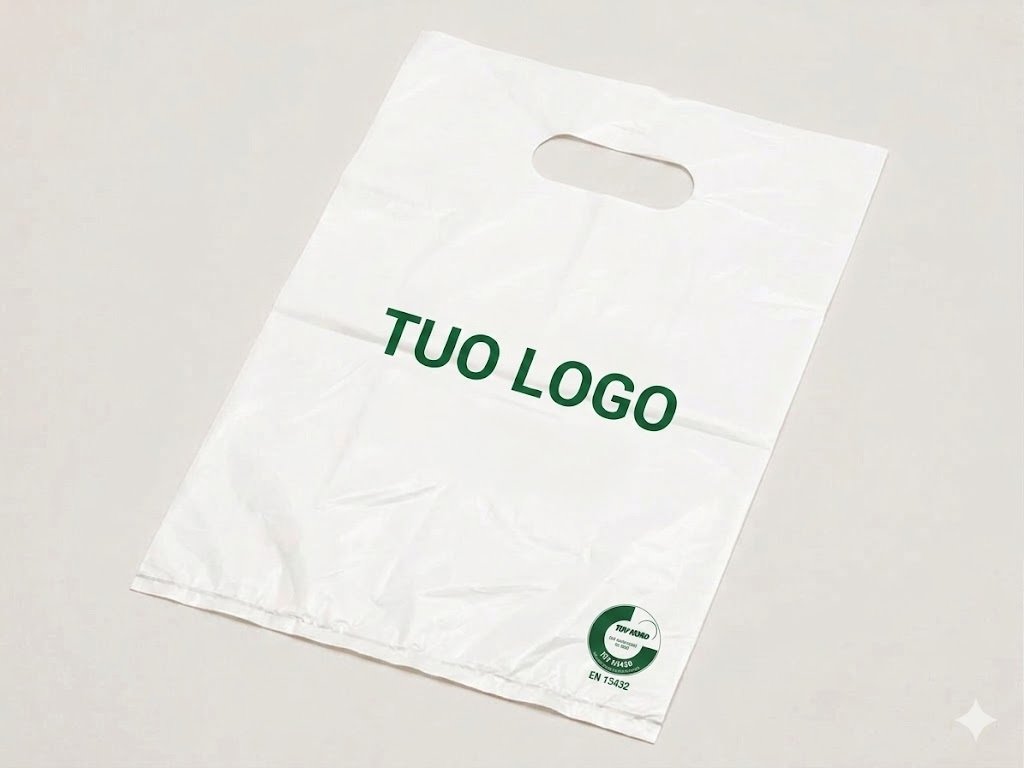 Shopper Manico a Fagiolo Personalizzata