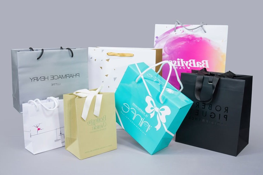 Dettaglio stampa shopper personalizzate